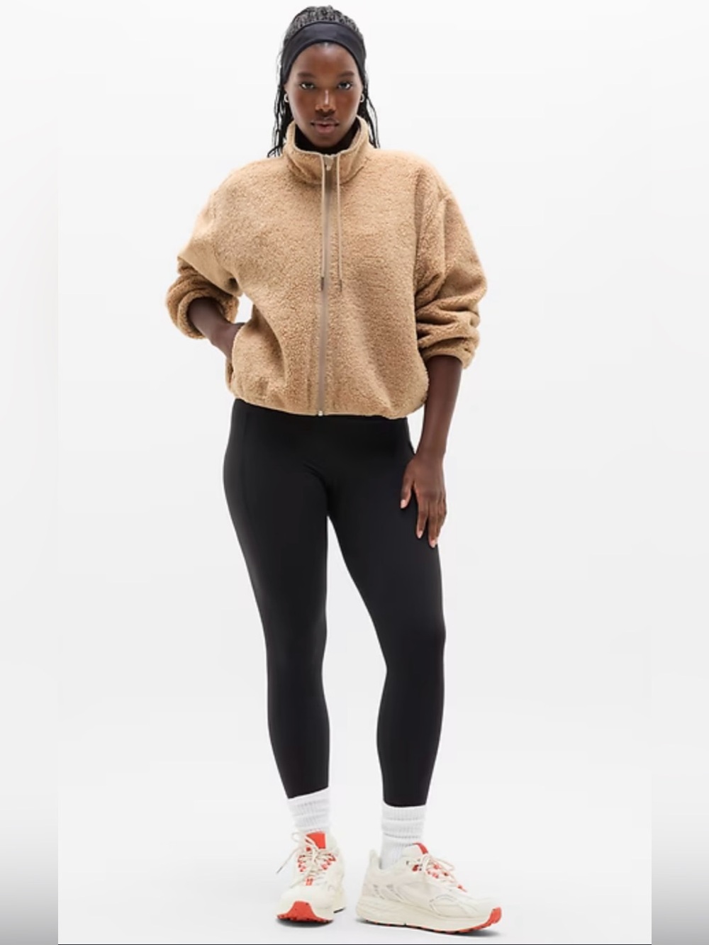 NWT Athleta In The Clouds jacket, size large